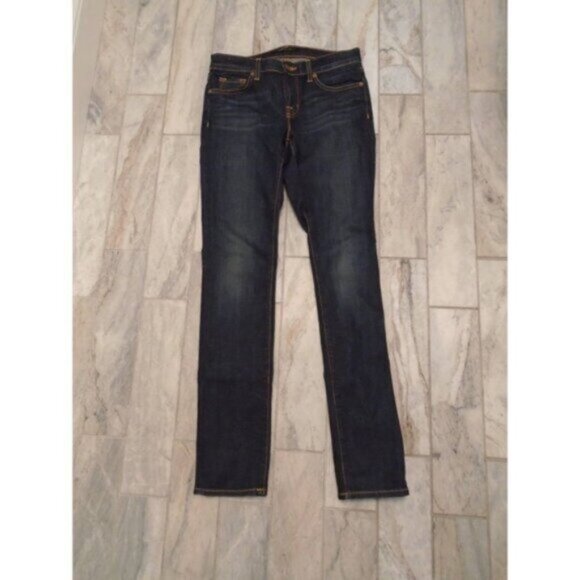 NEW J BRAND women's 28" waist Dark Vintage Mid-Rise Stove Pipe Skinny Jeans - Picture 1 of 8